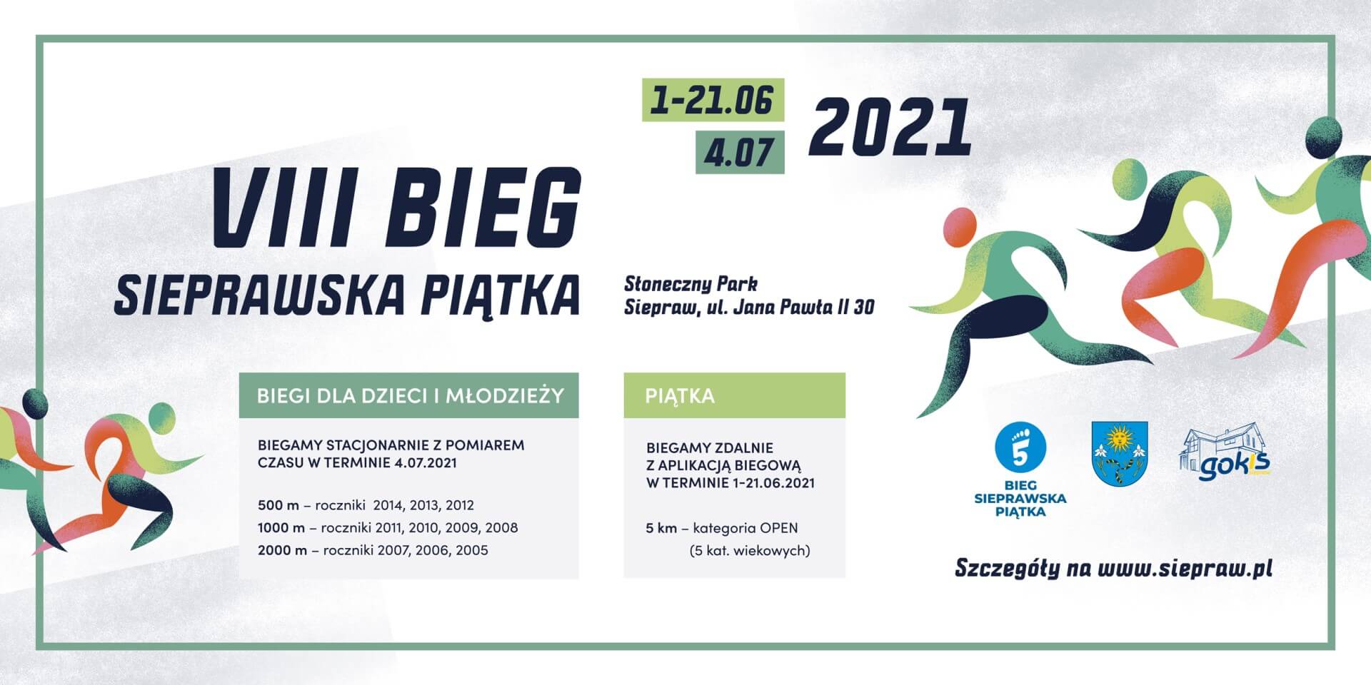 Informacje o biegu - Sieprawska Piątka