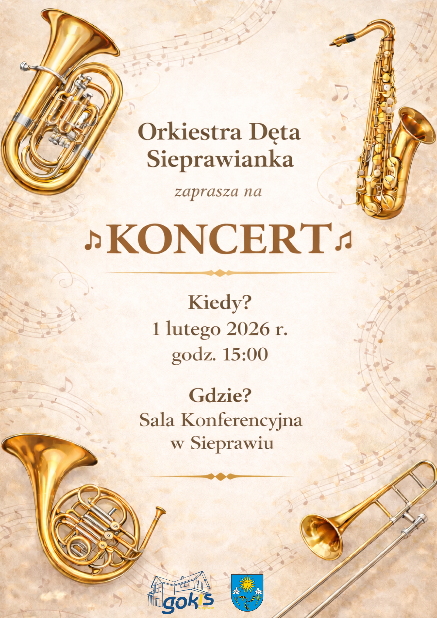 Koncert Orkiestry Dętej Sieprawianka2026