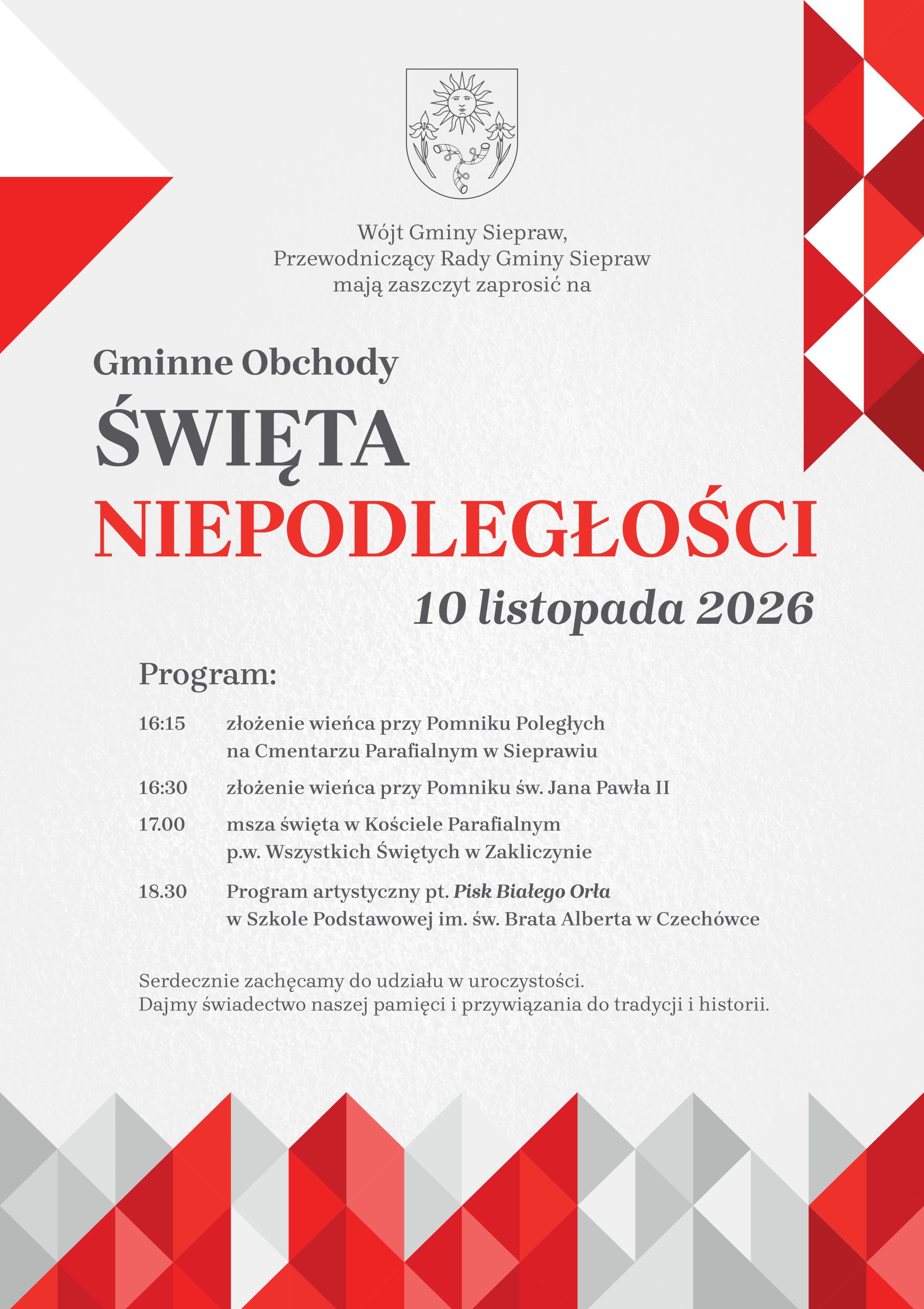 Gminne Święto Niepodległości 2026